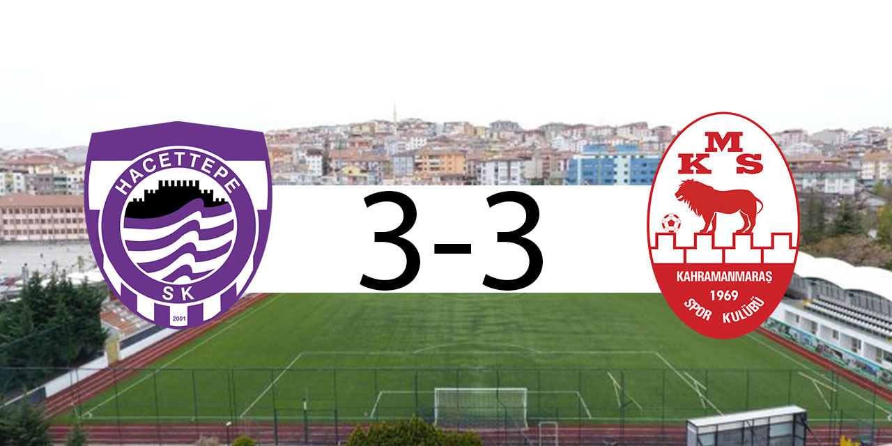 Hacettepespor-Kahramanmaraşspor Maç Sonucu