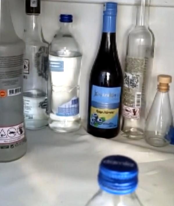 Kahramanmaraş’ta geçici körlüğe neden olan sahte içki ele geçirildi.