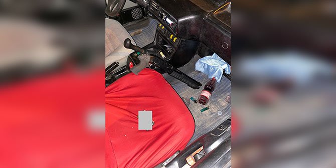 Kahramanmaraş’ta maganda polisten kaçamadı