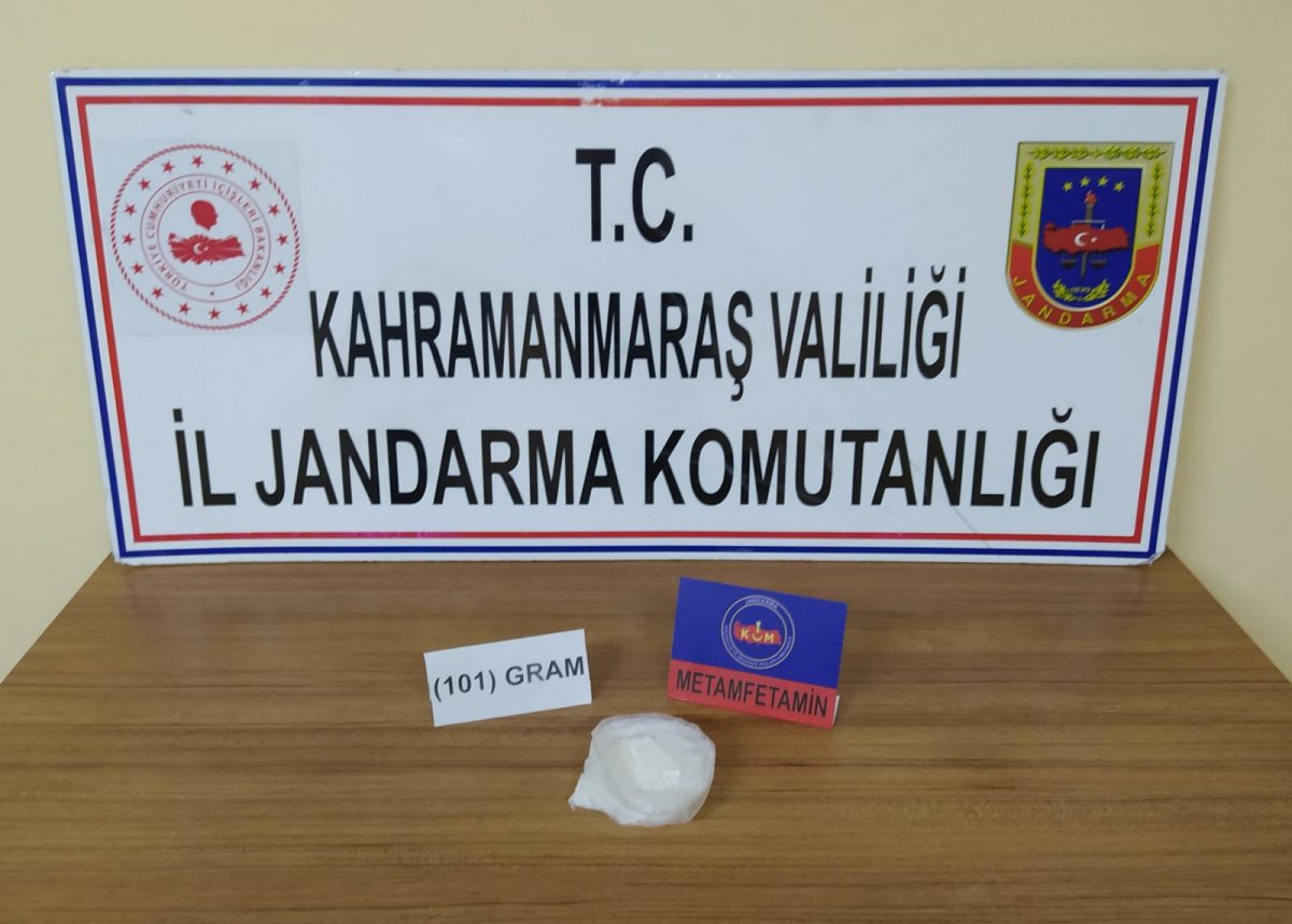 Pazarcık’ta jandarma narkotik madde yakaladı!