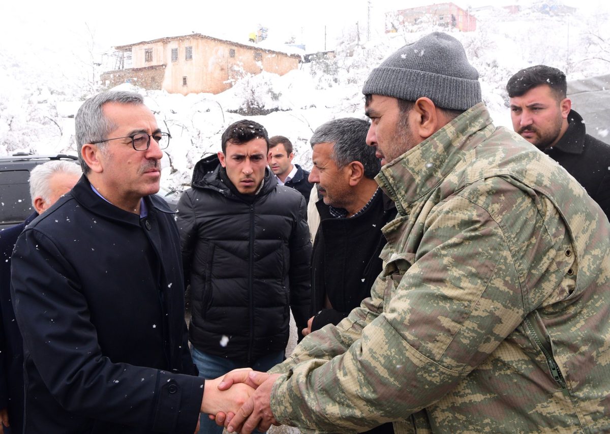 Başkan Güngör Er Yusuf Yılmaz’ın ailesine başsağlığı diledi!