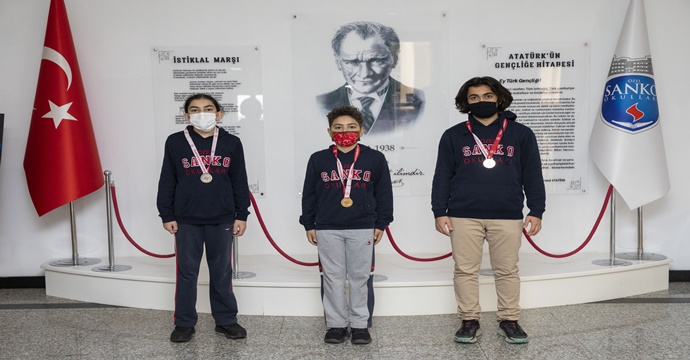 SANKO Okulları Öğrencilerinin başarısı ile konuşuluyor