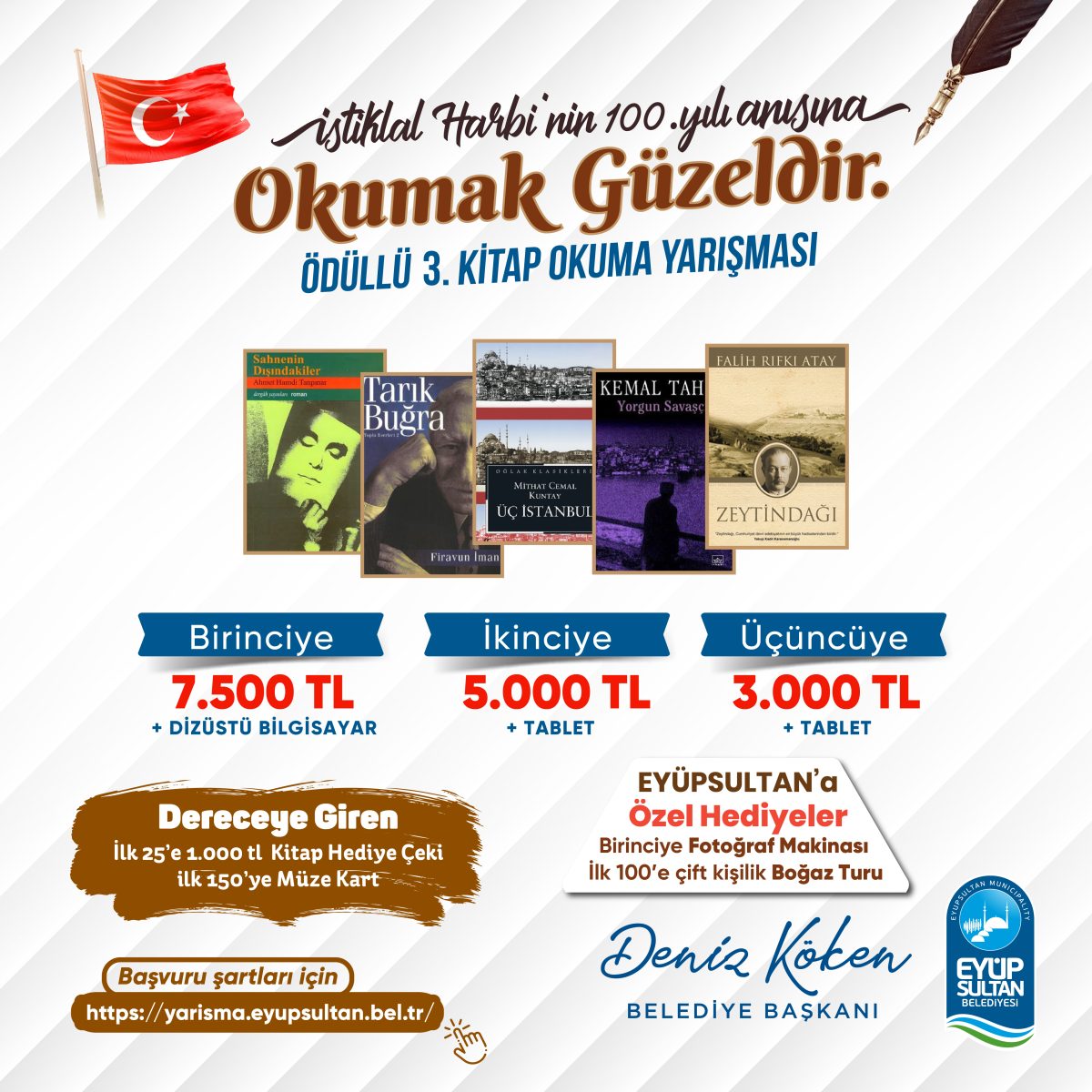 Kitap okuma yarışmasında 7.500 TL ödül… Başvurular başladı!