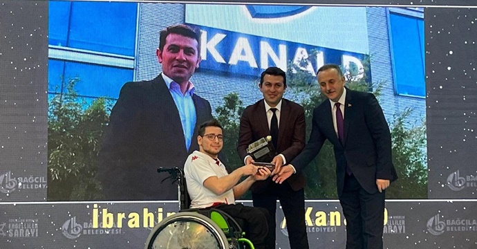 Kahramanmaraş’ın gururu İbrahim Konar ödül aldı!
