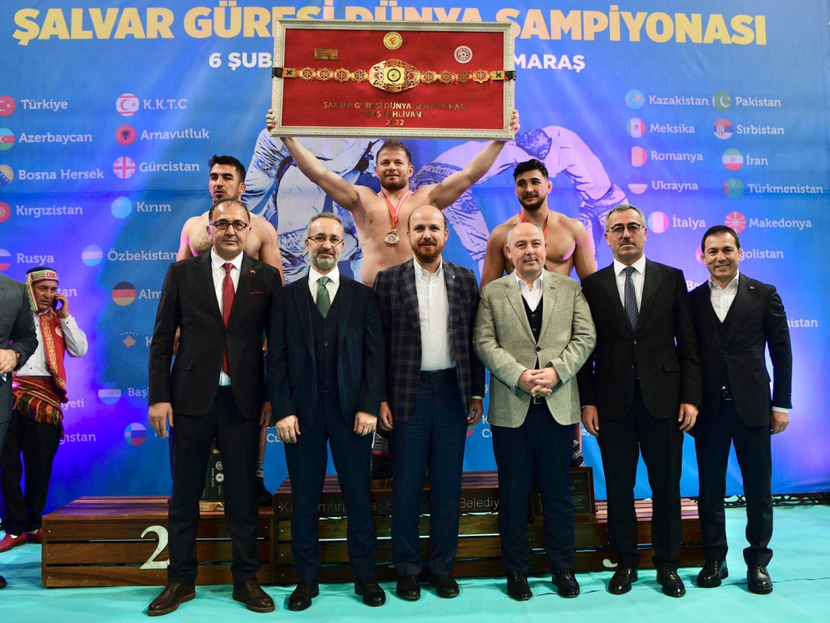 Kahramanmaraş’ta şalvar güreşi şampiyonası kazananları belli oldu!