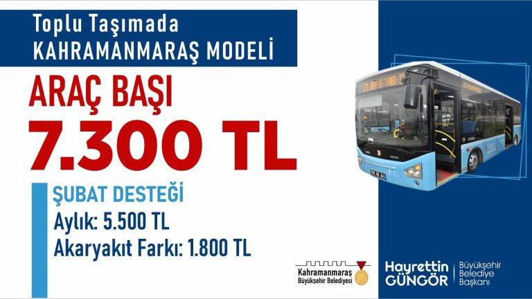 Toplu Taşımada Mazot Farkı da Ödeniyor￼