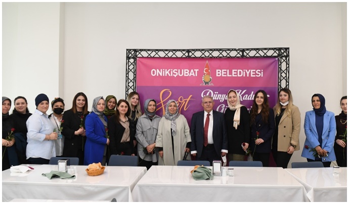 Başkan Mahçiçek’in kadın personellerimizle buluşmasına