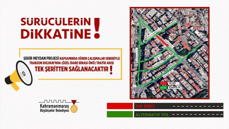 Sürücülerin dikkatine!