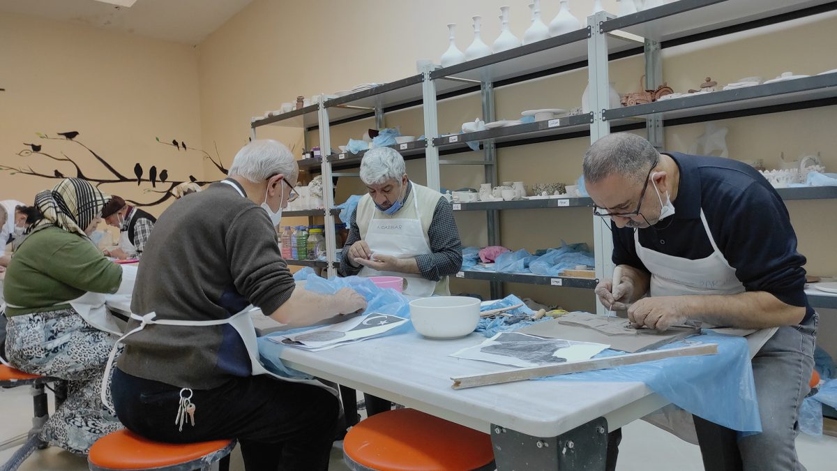İleri yaş atölyeleri çalışmaları