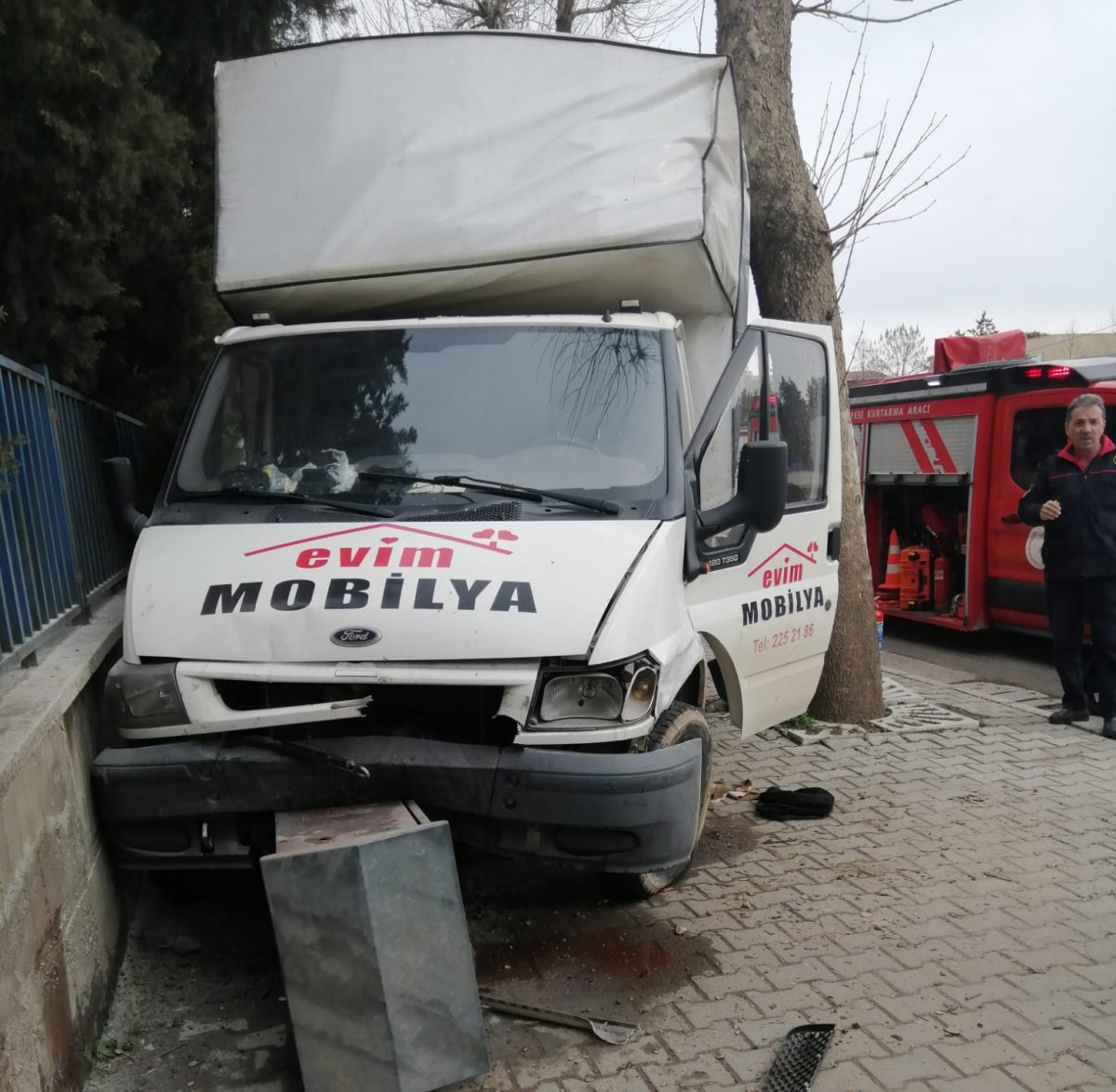 Kahramanmaraş’ta trafik kazası: 1 yaralı!