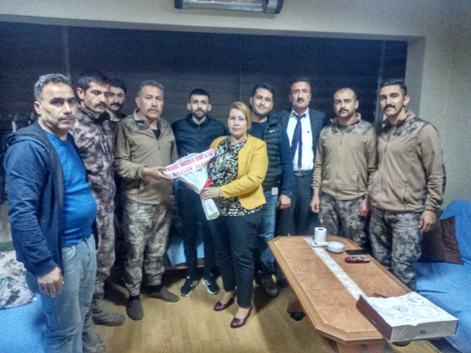 Dernek Başkanı Emine Kutlu, memurlarla bir araya geldi!