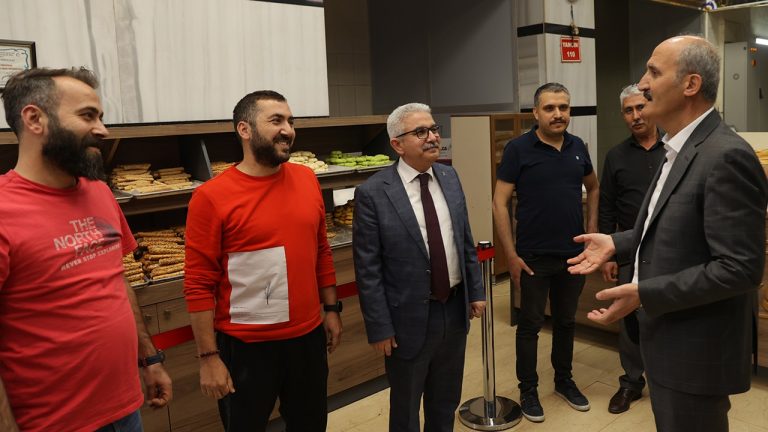 Başkan Okay’dan esnaf ziyareti!