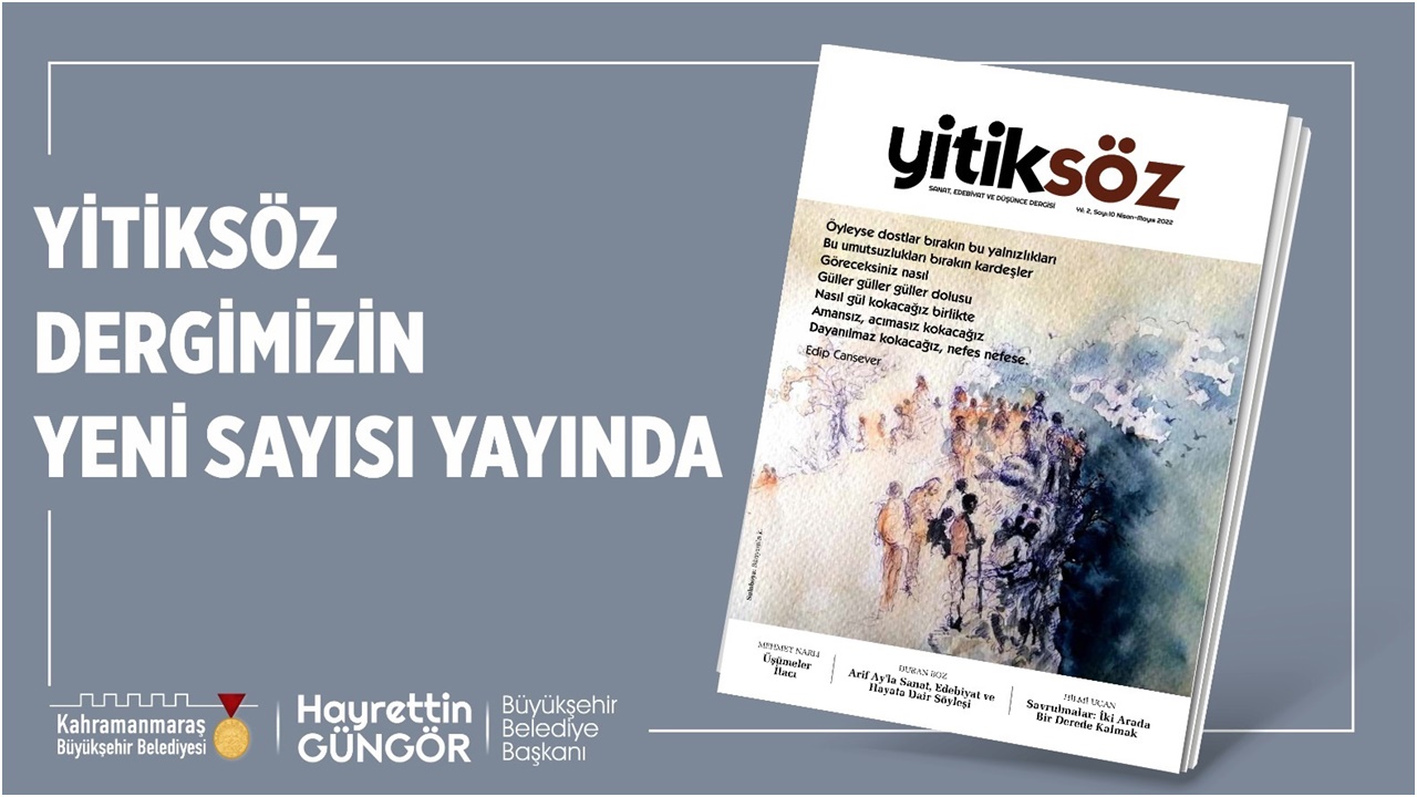Yitiksöz Nisan – Mayıs sayısıyla okurlarıyla buluştu