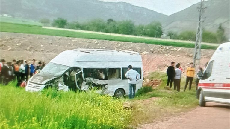 Kahramanmaraş’ta trafik kazası: 5 yaralı