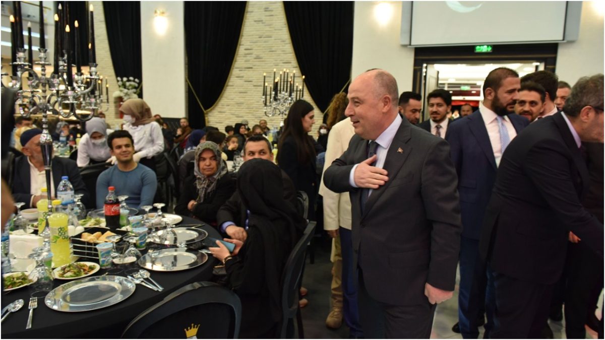 Kahramanmaraş’ta şehit aileleriyle iftarda buluştu!