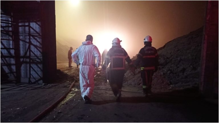 Kahramanmaraş’ta tekstil fabrikasında yangın meydana geldi!