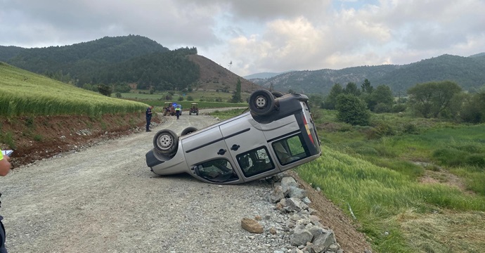 Kahramanmaraş’ta trafik kazası: 1 yaralı