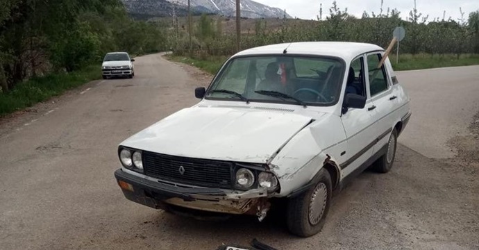 Kahramanmaraş’ta trafik kazasında 1 kişi yaralandı!