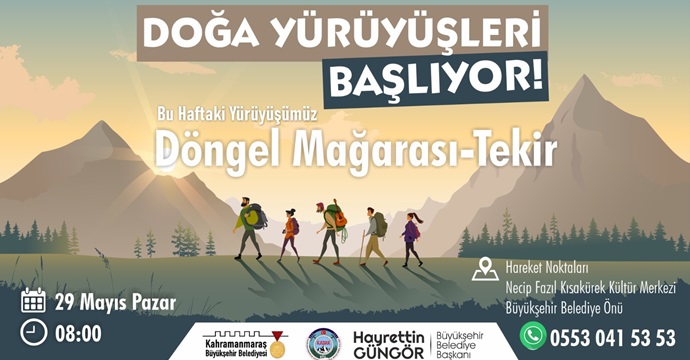Doğa Yürüyüşleri’nin Bu Haftaki Adresi Döngel Mağarası