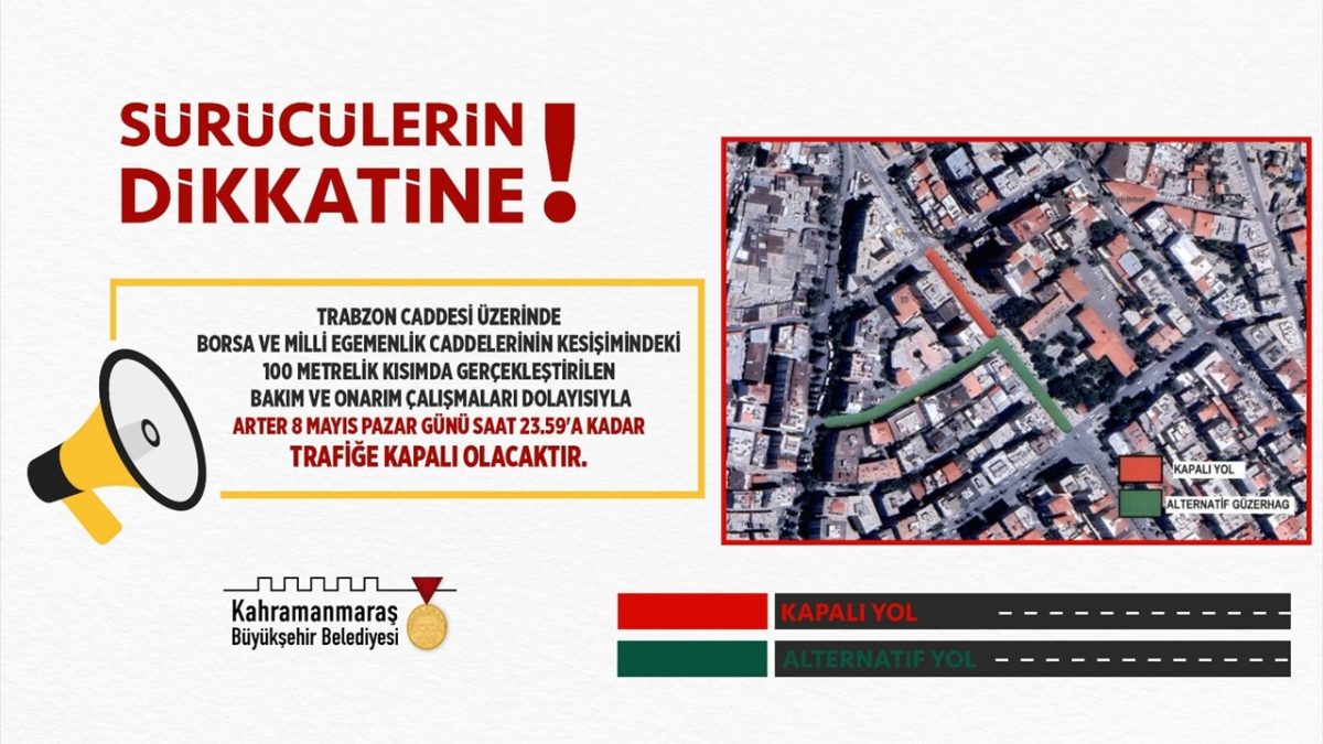 Alternatif Güzergâh Uyarısı!