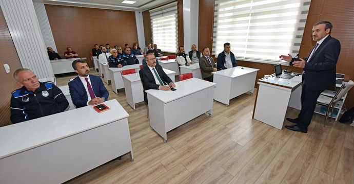 Göksun Belediyesi kurum içi eğitimlere devam ediyor