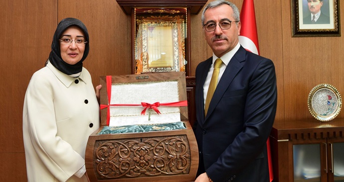 Başkan Güngör Milletvekili Samancı’yı Ağırladı