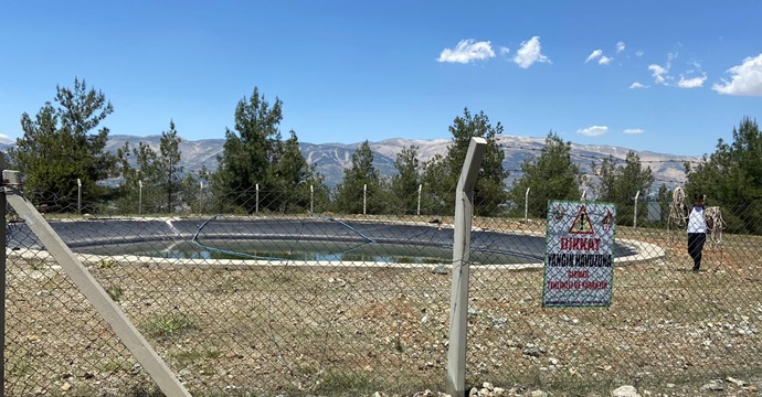 Kahramanmaraş’ta su göletine giren kişi öldü!