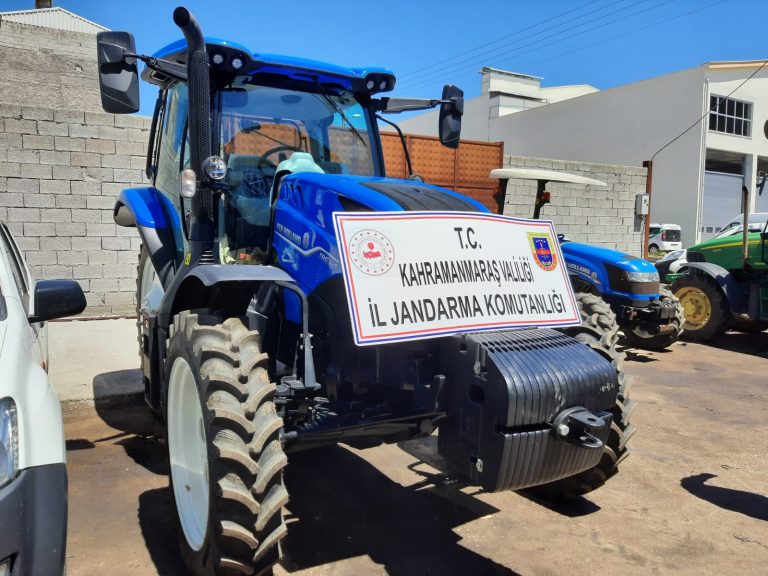 Kahramanmaraş’ta traktör hırsızları Şanlıurfa’da yakalandı!