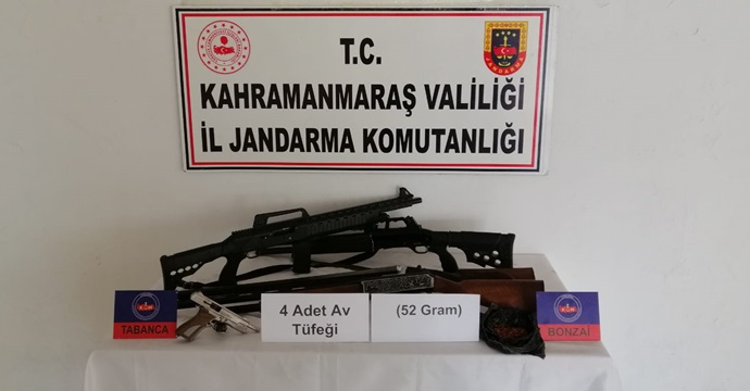 Kahramanmaraş’ta KOM Şubeden uyuşturucu operasyonu!