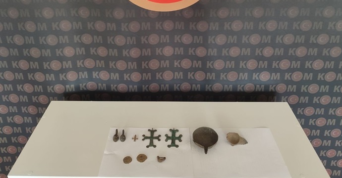 Kahramanmaraş’ta tarihi eser ele geçirildi!