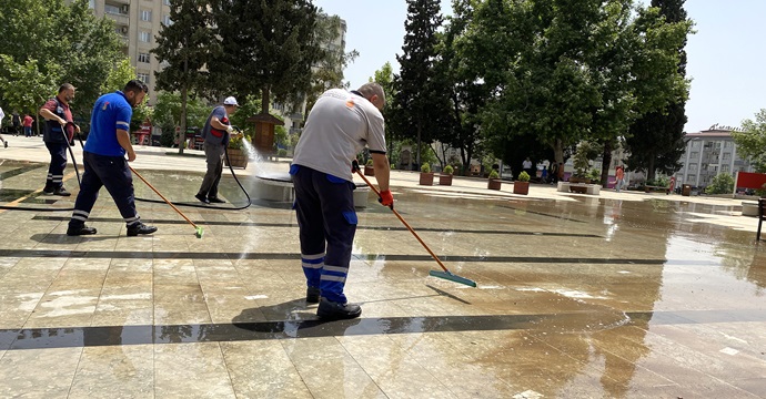 Büyükşehir’den Toz Taşınımına Müdahale
