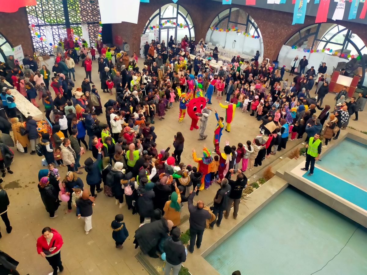 Çadır kentlerde kalan çocuklar EXPO 2023 alanında unutulmaz bir gün yaşadı