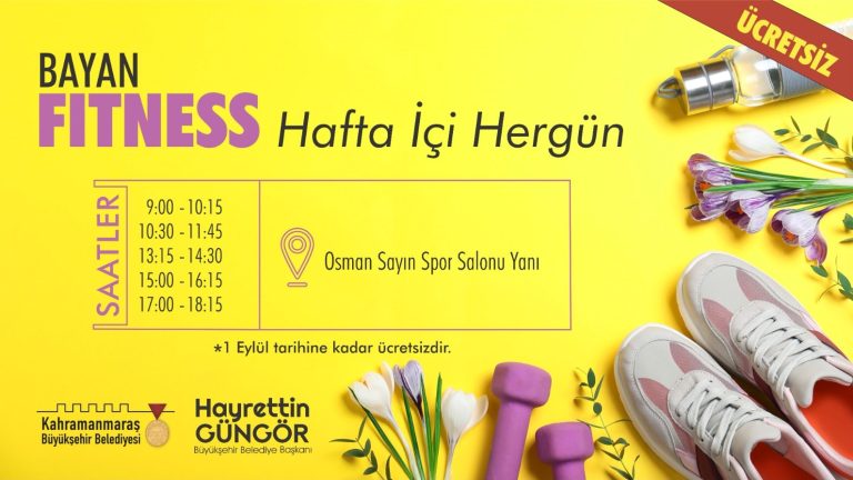 Büyükşehir’den Kadınlara Fitness ve Plates<br>Eğitimi