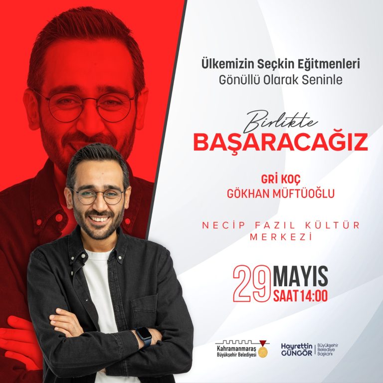 Gri Koç, Kahramanmaraşlı Gençlerle<br>Buluşacak