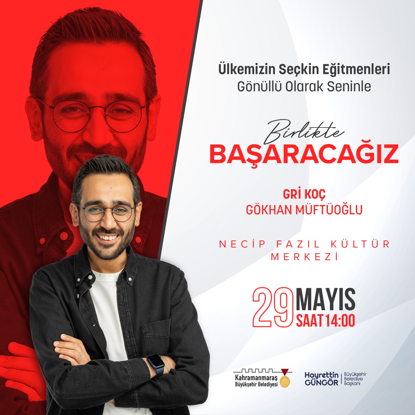 Gri Koç, Kahramanmaraşlı Gençlerle<br>Buluşacak
