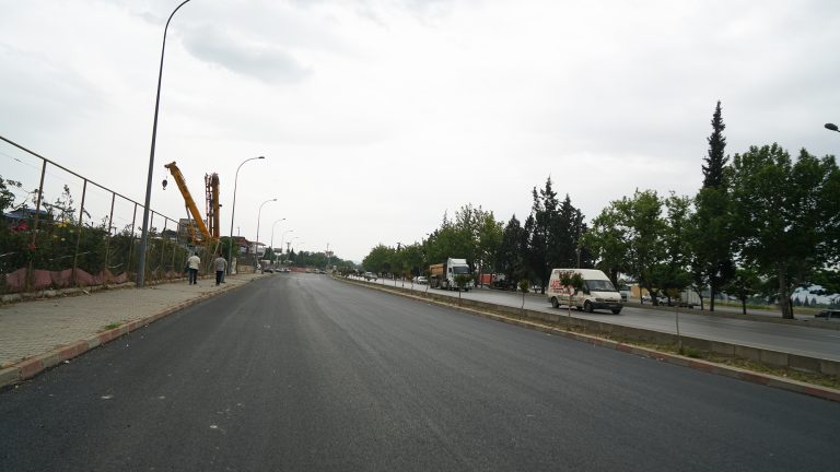 Mehmet Akif Servis Yolu Yenilendi