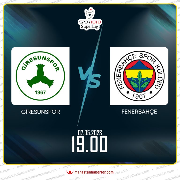 Giresunspor-Fenerbahçe maçı ne zaman saat kaçta, hangi kanalda? (Muhtemel 11’ler)
