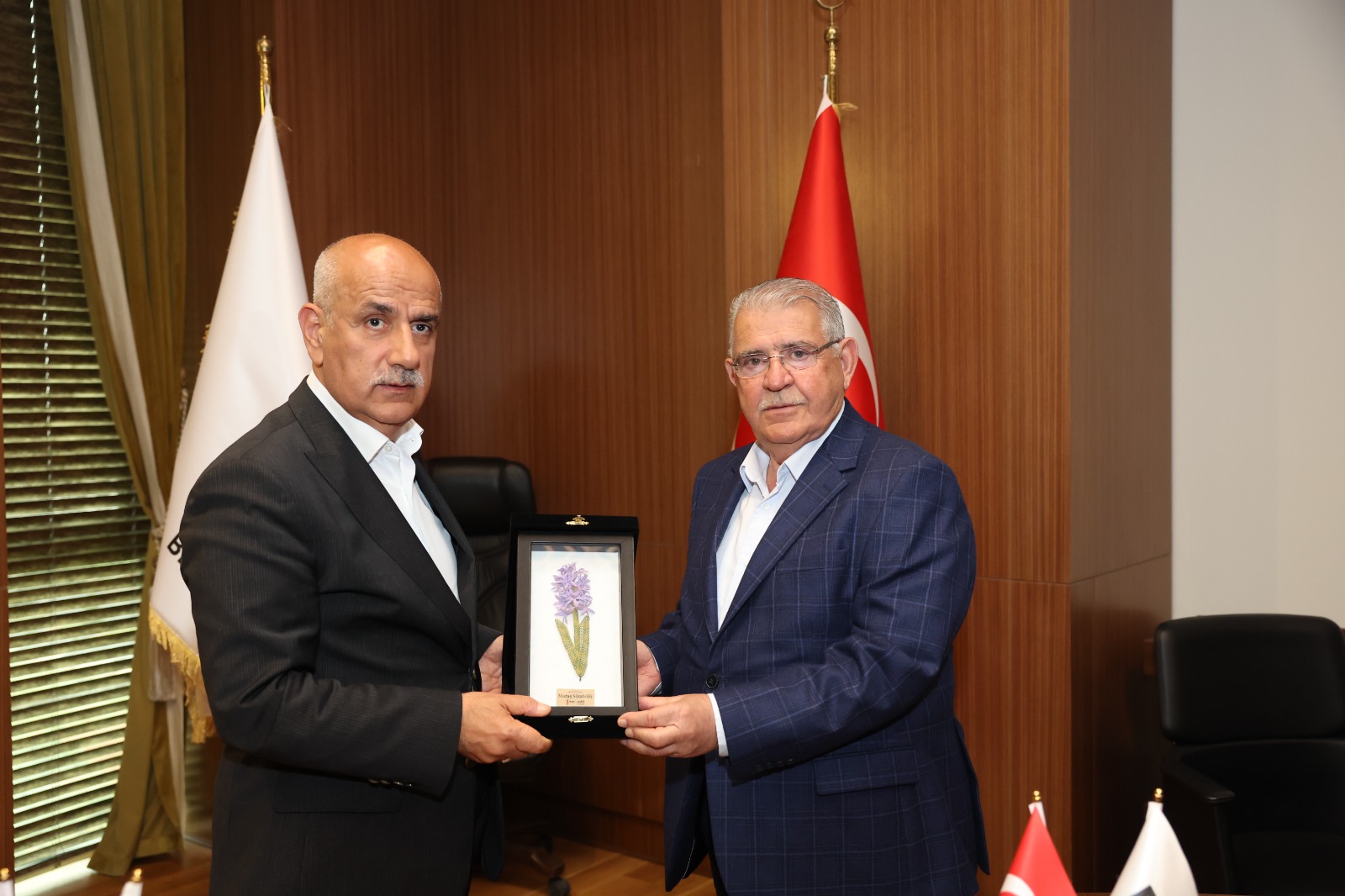 Bakan Kirişci’den Başkan Mahçiçek’e teşekkür ziyareti