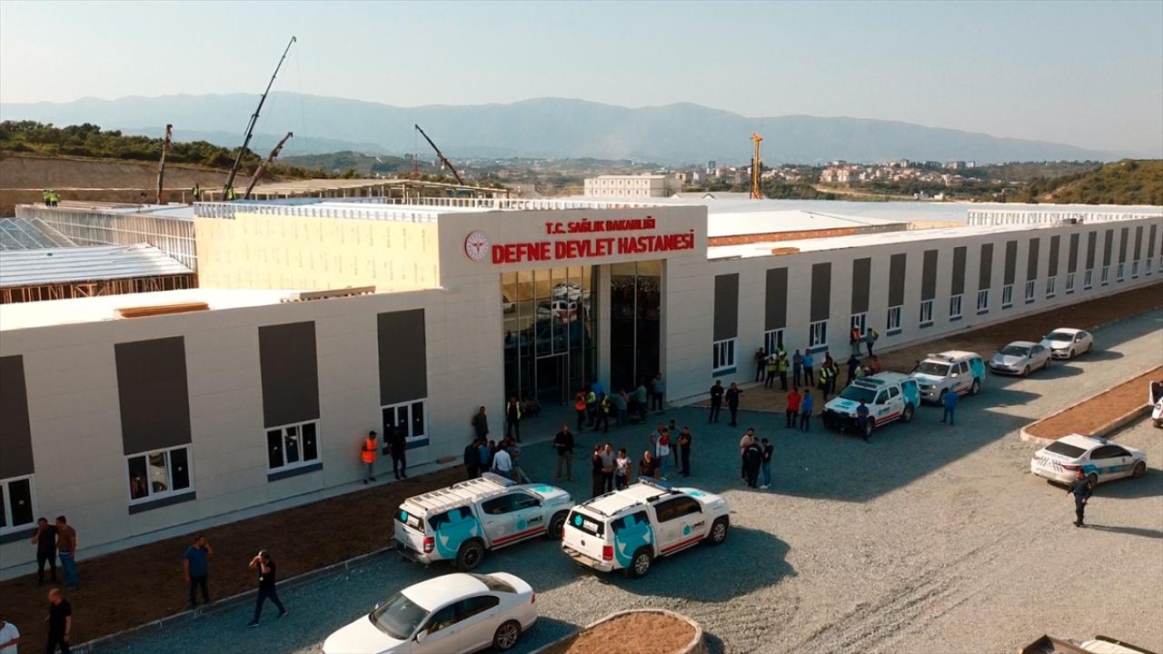 Defne Devlet Hastanesi açılış için gün sayıyor