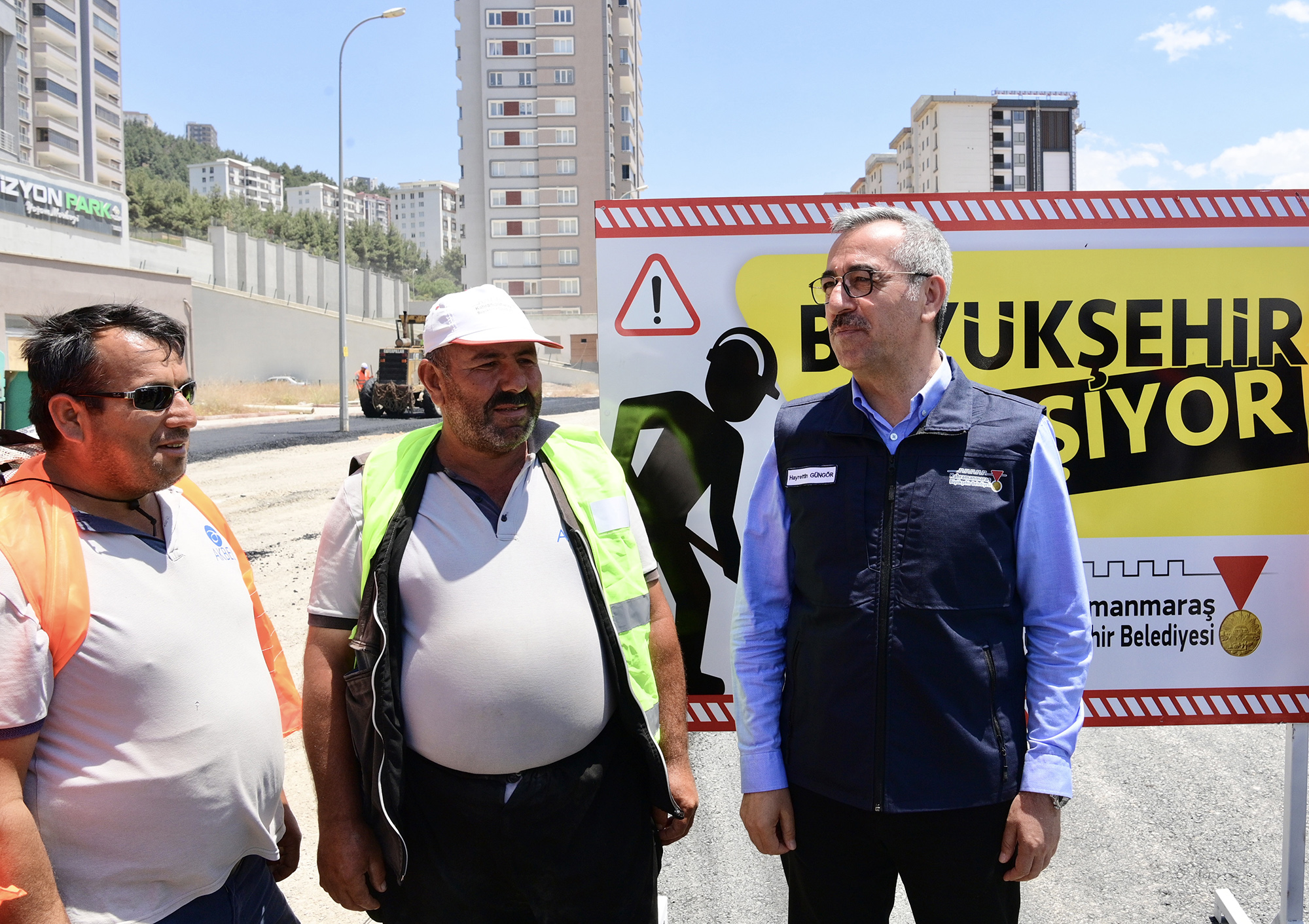 Cumhuriyet Mahallesi’nin Yeni Yolu<br>Tamamlanıyor