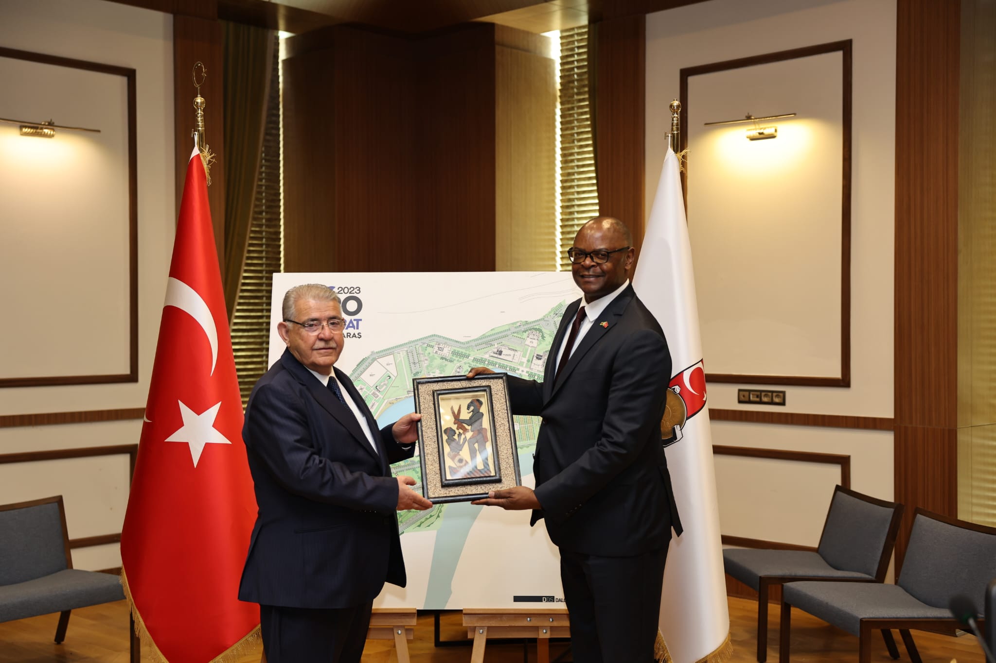 Zimbabve’den Kahramanmaraş’a hem taziye hem de EXPO 2023 ziyareti