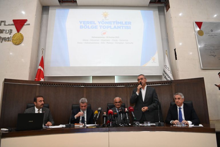 Deprem Bölgesi Belediye Başkanları<br>Kahramanmaraş’ta Bir Araya Geldi