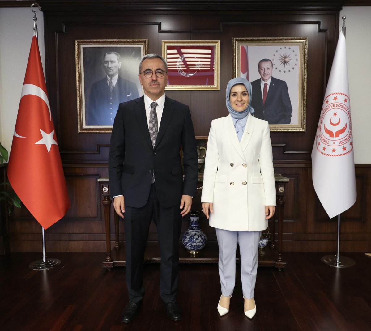 Başkan Güngör’den Bakan Göktaş’a<br>Ziyaret