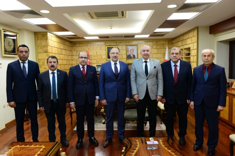 Çevre, Şehircilik ve İklim Değişikliği Bakan Yardımcısı Vedat Gürgen, KSÜ’yü Ziyaret Etti