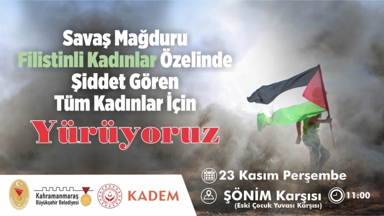 Kadına Şiddete Karşı Ses Olmak İçin Yürünecek!
