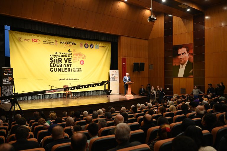 4. Uluslararası Kahramanmaraş Şiir ve Edebiyat Günleri Başladı