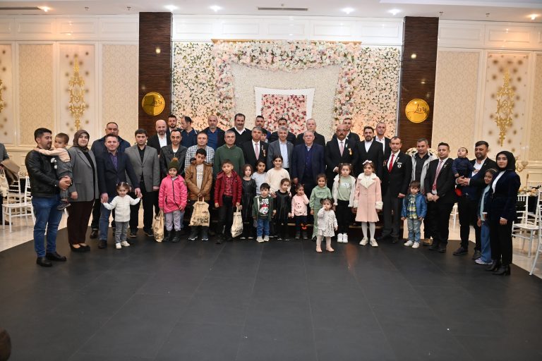 Kahramanmaraş’taki gaziler ve aileleri Onikişubat Belediyesi’nin ev sahipliğinde buluştu