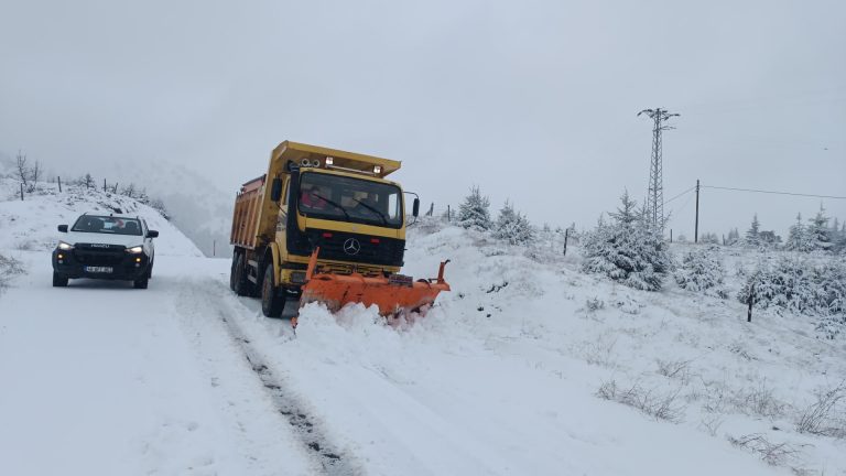 Zorlu Kış Şartlarında Büyükşehir Görev Başında￼