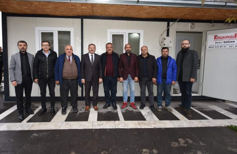 Göksun Belediye Başkanı Hüseyin Coşkun Aydın Gazetecilerle Bir Araya Geldi !