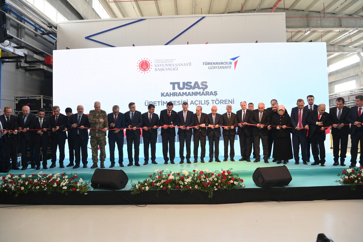 Kahramanmaraş’ı Savunma Sanayi Şehri Yapacak Üretim Tesisinin Açılışı